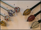 Gift Division - Finials Hour Glass Chargers